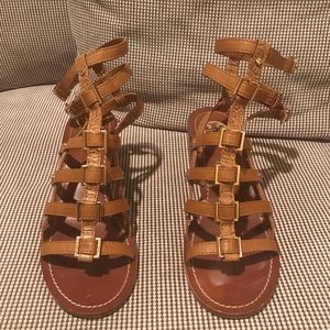 Tory Burch gladiator sandals with block heel